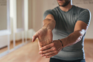 wrist flexor stretch